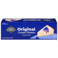 First Street Cream Cheese, Original - 48 Ounce