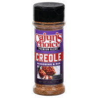 Cajun's Choice Seasoning & Rub, Creole, 4 Ounce