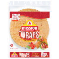Mission Sundried Tomato Basil Wraps - 6 Each