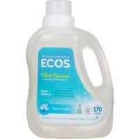 Ecos Laundry Detergent, Free & Clear, Plant Powered - 170 Fluid ounce