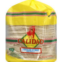 Calidad Tortillas, Corn - 72 Each