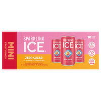 Sparkling Ice Zero Sugar Fruit Punch Mini Sparkling Water - 10 Each