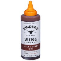 Kinder's Sticky Honey BBQ Wing Sauce & Dip - 15.8 Ounce