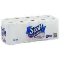 Scott Bath Tissue 1000 Sheets 20 ct, 2096 Square foot