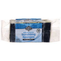 First Street Scrubbing Sponges, Non-Scratch - 12 Each