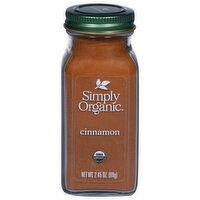 Simply Organic Cinnamon - 2.45 Ounce