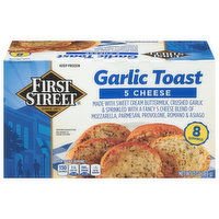 First Street Garlic Toast, 5 Cheese - 13 Ounce