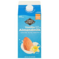 First Street Almondmilk, Vanilla - 64 Fluid ounce