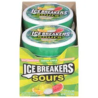 Ice Breakers Mints, Watermelon/Green Apple/Tangerine, 8 Each