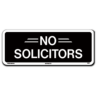 No Solicitors - 1 Each