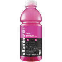 vitaminwater Focus Electrolyte Enhanced Water W/ Vitamins, Kiwi-Strawberry Drink, 20 Fluid ounce