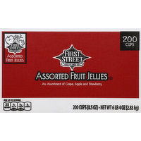 First Street Fruit Jellies, Assorted , 200 Each