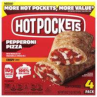 Hot Pockets Crsp Crst Pep Pizza - 4 Each