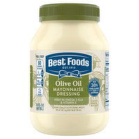 Best Foods Mayonnaise Dressing, Olive Oil, 30 Ounce