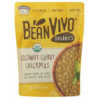 BeanVivo Chickpeas, Coconut Curry - 10 Ounce