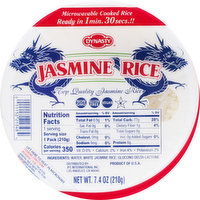 Dynasty Jasmine Rice - 7.4 Ounce