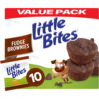Entenmann's Fudge Mini Brownies, Value Pack, 10 packs, 18 oz - 10 Each