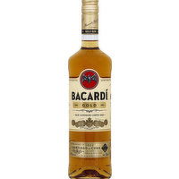 Bacardi Rum, Gold - 750 Millilitre