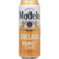 Modelo Beer, Chelada, Mango Chile - 24 Fluid ounce