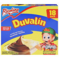 Ricolino Duvalin Hazelnut and Vanilla Candy - 18 Each