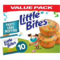 Entenmann's Party Cake Cake and Sprinkles Mini Muffins, Value Pack, 10 packs, 15 oz - 10 Each