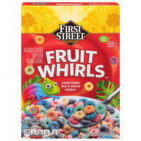 First Street Cereal, Fruit Whirls - 21.7 Ounce