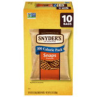 Snyder's of Hanover Snaps Pretzels - 10 Each