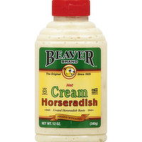 Beaver Horseradish, Cream, Hot - 12 Ounce