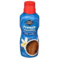 First Street Coffee Creamer, French Vanilla, 32 Fluid ounce