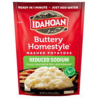 Idahoan Reduced Sodium Buttery Homestyle Mashed Potatoes - 4 Ounce