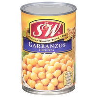 S&W Garbanzos, Chick Peas - 15.5 Ounce