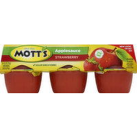 Mott's Applesauce, Strawberry - 6 Each