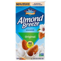 Blue Diamond Dairy-Free Original Almondmilk - 64 Fluid ounce