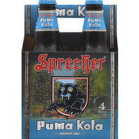 Sprecher Soda, Gourmet, Puma Kola, 4 Each