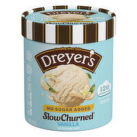Dreyer's No Sugar Added Vanilla Light Ice Cream - 1.5 Quart