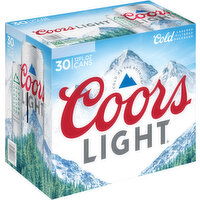 Coors Light 4.2% ABV, 30 Pack, 30 Each