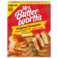 Mrs. Butterworth's Pancake & Waffle Mix, Original Complete, Large Size - 32 Ounce