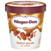 Haagen-Dazs Ice Cream, Butter Pecan - 14 Fluid ounce