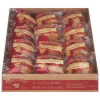 Otis Spunkmeyer Muffins, Banana Nut - 12 Each