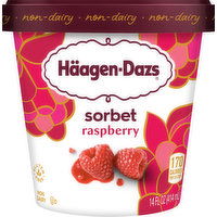 Haagen-Dazs Sorbet, Raspberry - 14 Fluid ounce