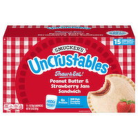 Smucker's Peanut Butter & Strawberry Jam Sandwich