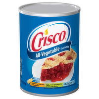 Crisco All Vegetable Shortening, 96 Ounce