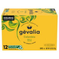 Gevalia Coffee, 100% Arabica, Medium, Colombia, K-Cup Pods - 12 Each