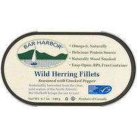 Bar Harbor Herring Fillets, Wild - 6.7 Ounce