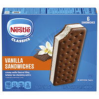 Nestle Vanilla Frozen Dairy Dessert Sandwiches