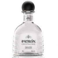Patron Cristalino Anejo Tequila - 750 Millilitre