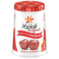 Yoplait Yogurt, Low Fat, Cherry Orchard, 6 Ounce