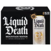 Liquid Death Mountain Water, King Size Cans - 8 Each