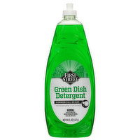 First Street Dish Detergent, Green - 50 Fluid ounce