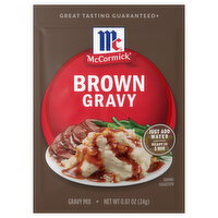 McCormick Brown Gravy Mix - 0.87 Ounce